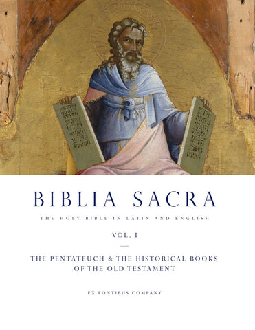 Biblia Sacra - Holy Bible in Latin and English: The Old and New Testaments (English and Latin Edition, 3 vols.)